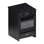 Wiggo WIO-E621A(BB) Vrijstaande Inductiefornuis - 60 cm - Zwart
