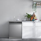 Wiggo WD-F6148B(X) Vrijstaande Vaatwasser - 60 cm - Roestvrijstaal