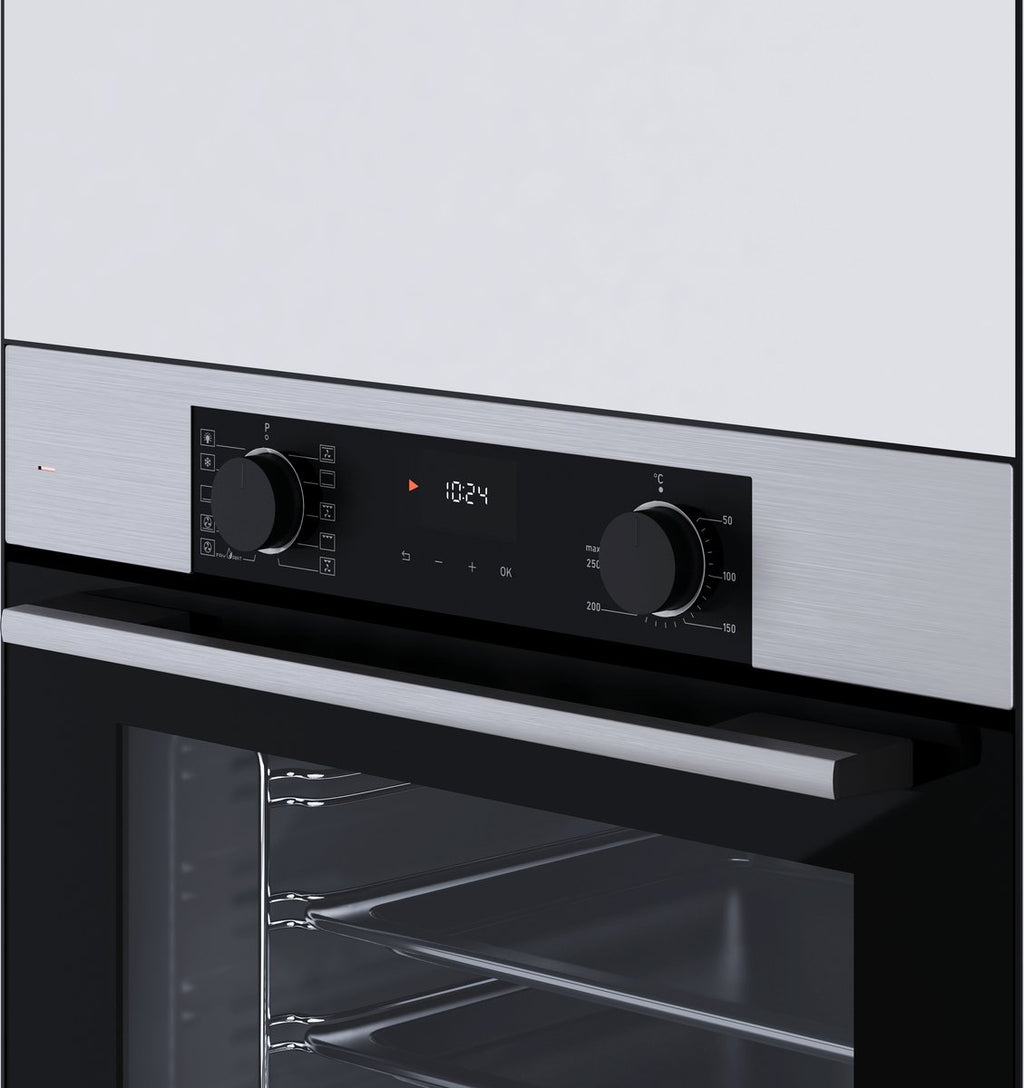 Wiggo WO-BFA610(X) Inbouw Oven - 60 cm - Roestvrijstaal