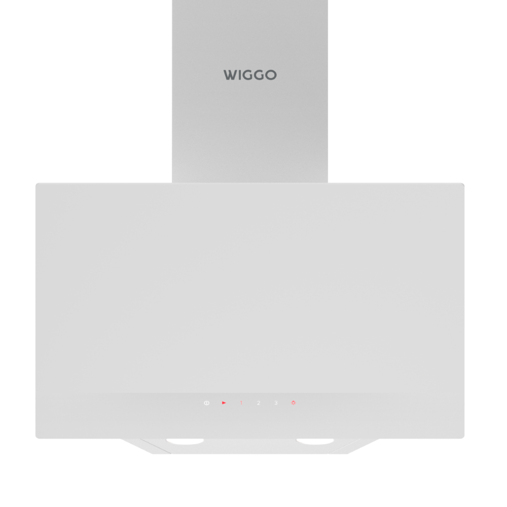 Wiggo WE-A532G(W) Schuine Afzuigkap - 50 cm - Wit