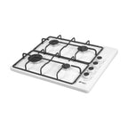 Wiggo WH-G604F(W) Vrijstaande Gaskookplaat - 60 cm - Wit