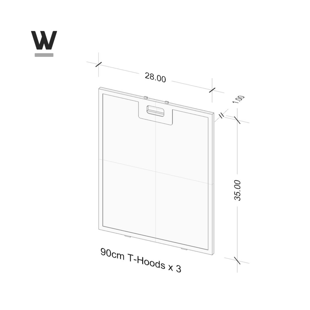 Wiggo WA-AFT931 Alumium Vetfilter
