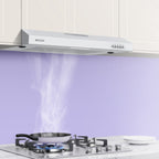 Wiggo WE-B630V(W) Onderbouw Afzuigkap - 60 cm - Wit