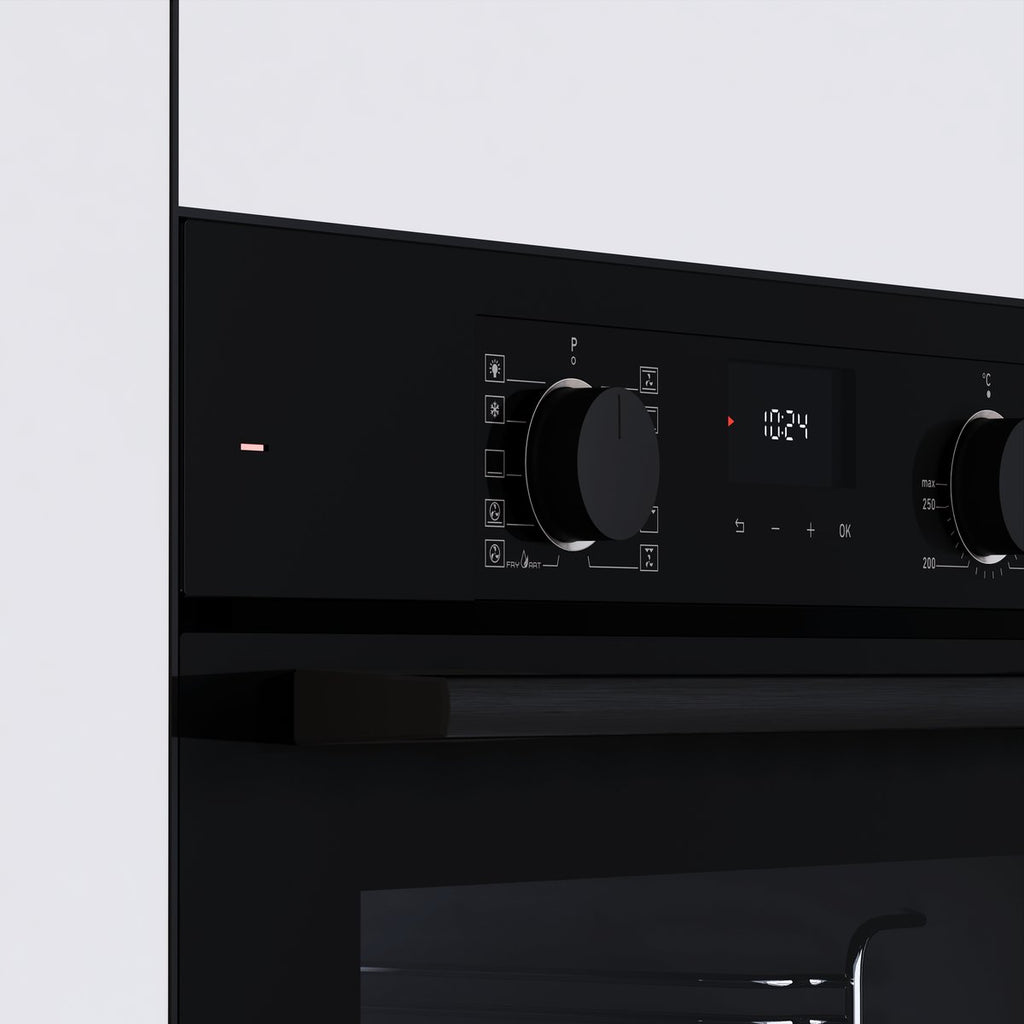 Wiggo WO-BFA610(B) Inbouw Oven - 60 cm - Zwart