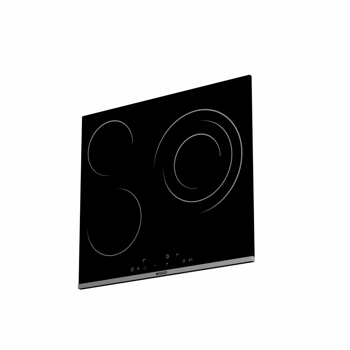 Wiggo WH-E673GC(B) Inbouw Keramische Kookplaat - 60 cm - Zwart