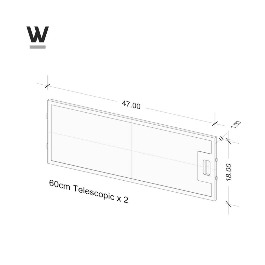 Wiggo WA-AFB621 Alumium Vetfilter