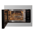 Wiggo WBM-G6025(X) Inbouw Combi Magnetron - 46 cm - Roestvrijstaal