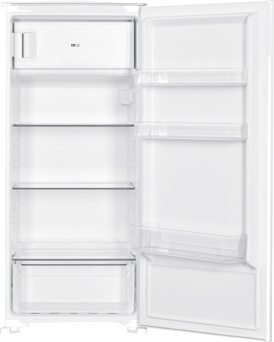 Wiggo WFR-BUR123E(W) Inbouw Koelkast met Vriesvak - 55 cm - Wit