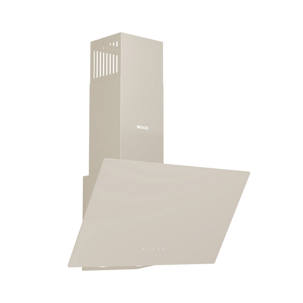 Wiggo WE-A641G(C) Schuine Afzuigkap - 60 cm - Creme