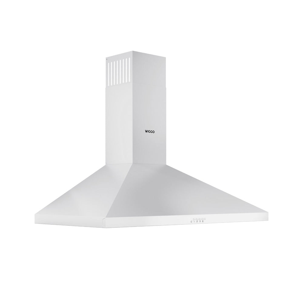 Wiggo WE-A930P(W) Wandschouw Afzuigkap - 90 cm - Wit