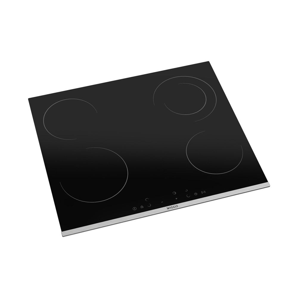 Wiggo WH-E675GC(B) Inbouw Keramische Kookplaat - 60 cm - Zwart