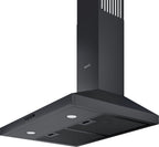 Wiggo WE-A630P(B) Wandschouw Afzuigkap - 60 cm - Zwart
