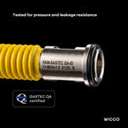 Wiggo W Eco 120 Gasslang - 120 cm - Geel