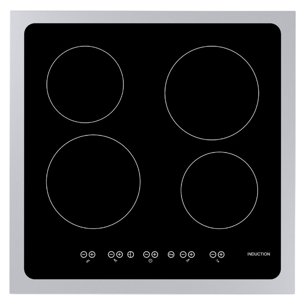Wiggo WIO-E621A(BX) Vrijstaande Inductiefornuis - 60 cm - Zwart