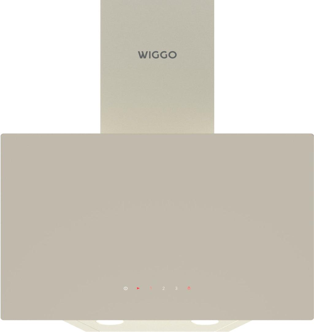 Wiggo WE-A531G(C) Schuine Afzuigkap - 50 cm - Creme