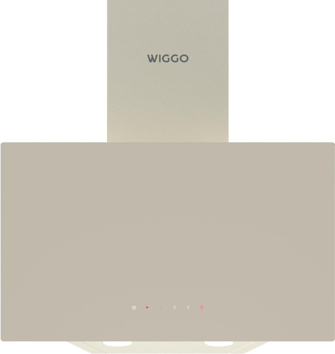 Wiggo WE-A531G(C) Schuine Afzuigkap - 50 cm - Creme