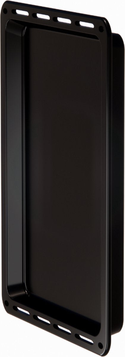 Wiggo WA-OT2 Diepe Bakplaat - 46 cm - Zwart