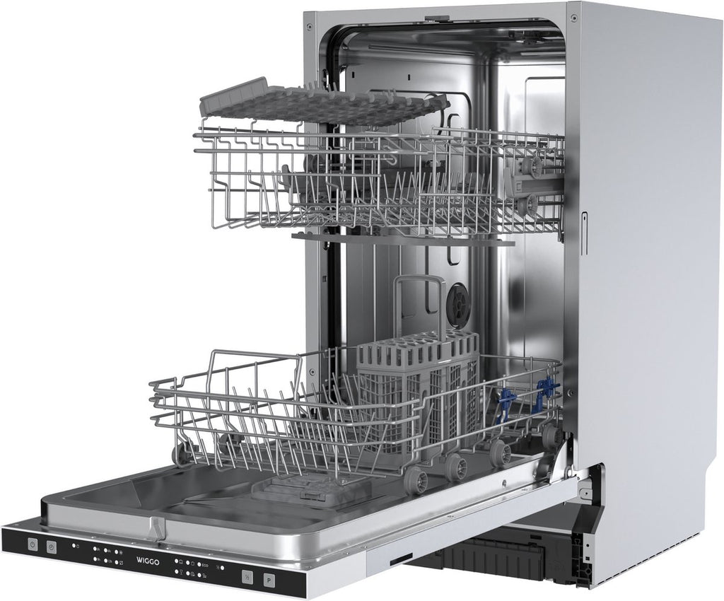 Wiggo WD-B4126E(X) Inbouw Vaatwasser - 45 cm - Roestvrijstaal