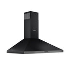 Wiggo WE-A930P(B) Wandschouw Afzuigkap - 90 cm - Zwart