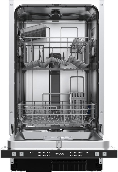 Wiggo WD-B4126E(X) Inbouw Vaatwasser - 45 cm - Roestvrijstaal