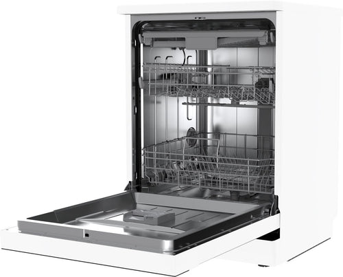 Wiggo WD-F6148B(W) Freestanding Dishwasher - 60 cm - White
