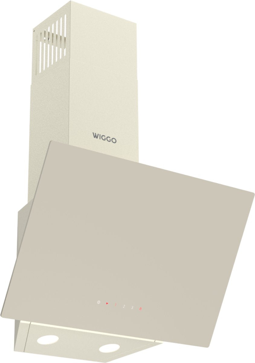 Wiggo WE-A531G(C) Schuine Afzuigkap - 50 cm - Creme