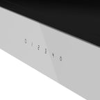 Wiggo WE-A641T(W) Wandschouw Afzuigkap - 60 cm - Wit