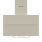 Wiggo WE-A533G(C) Schuine Afzuigkap - 50 cm - Creme