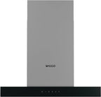 Wiggo WE-A641T(X) Wandschouw Afzuigkap - 60 cm - Roestvrijstaal