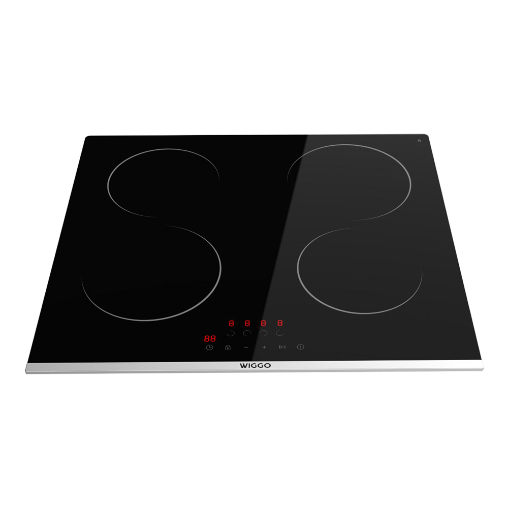 Wiggo WH-E614G(B) Inbouw Inductie Kookplaat - 60 cm - Zwart