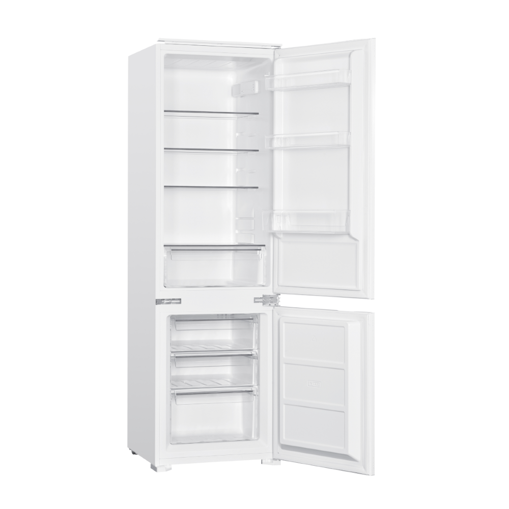 Wiggo WR-BC178D(W) Inbouw Koel-Vriescombi Koelkast - 55 cm - Wit