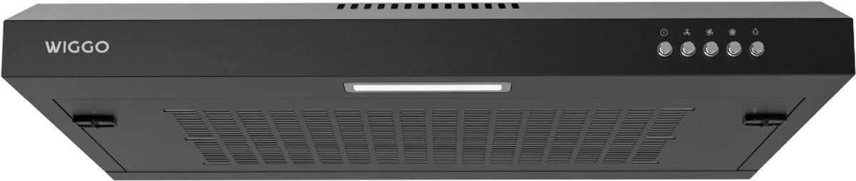 Wiggo WE-B630V(B) Onderbouw Afzuigkap - 60 cm - Zwart