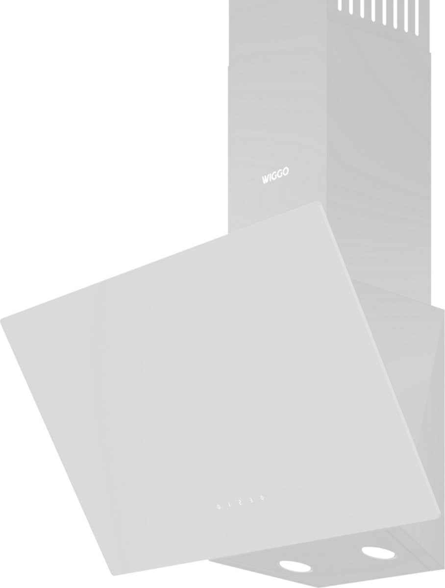 Wiggo WE-A941G(W) Schuine Afzuigkap - 90 cm - Wit