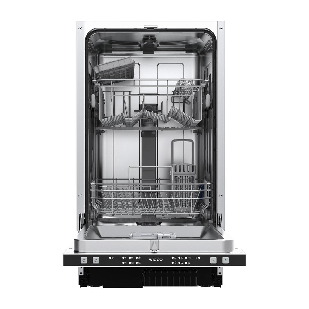 Wiggo WD-B60126E(X) Inbouw Vaatwasser - 60 cm - Roestvrijstaal