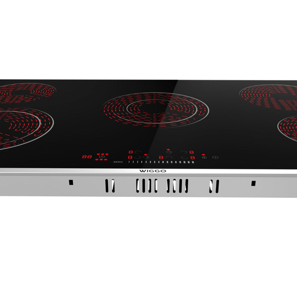 Wiggo WH-E975GC(B) Inbouw Keramische Kookplaat - 60 cm - Zwart