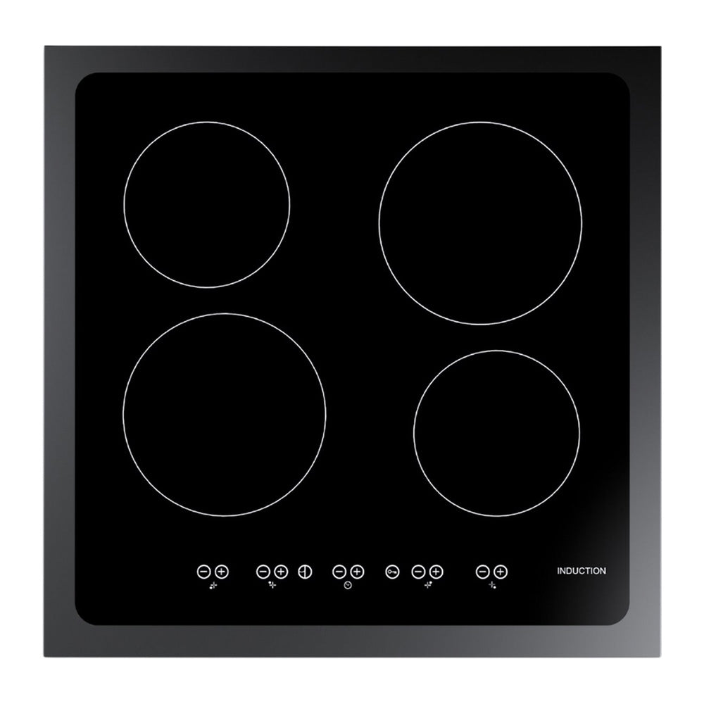 Wiggo WIO-E621A(BB) Vrijstaande Inductiefornuis - 60 cm - Zwart