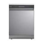 Wiggo WD-F6148B(X) Vrijstaande Vaatwasser - 60 cm - Roestvrijstaal