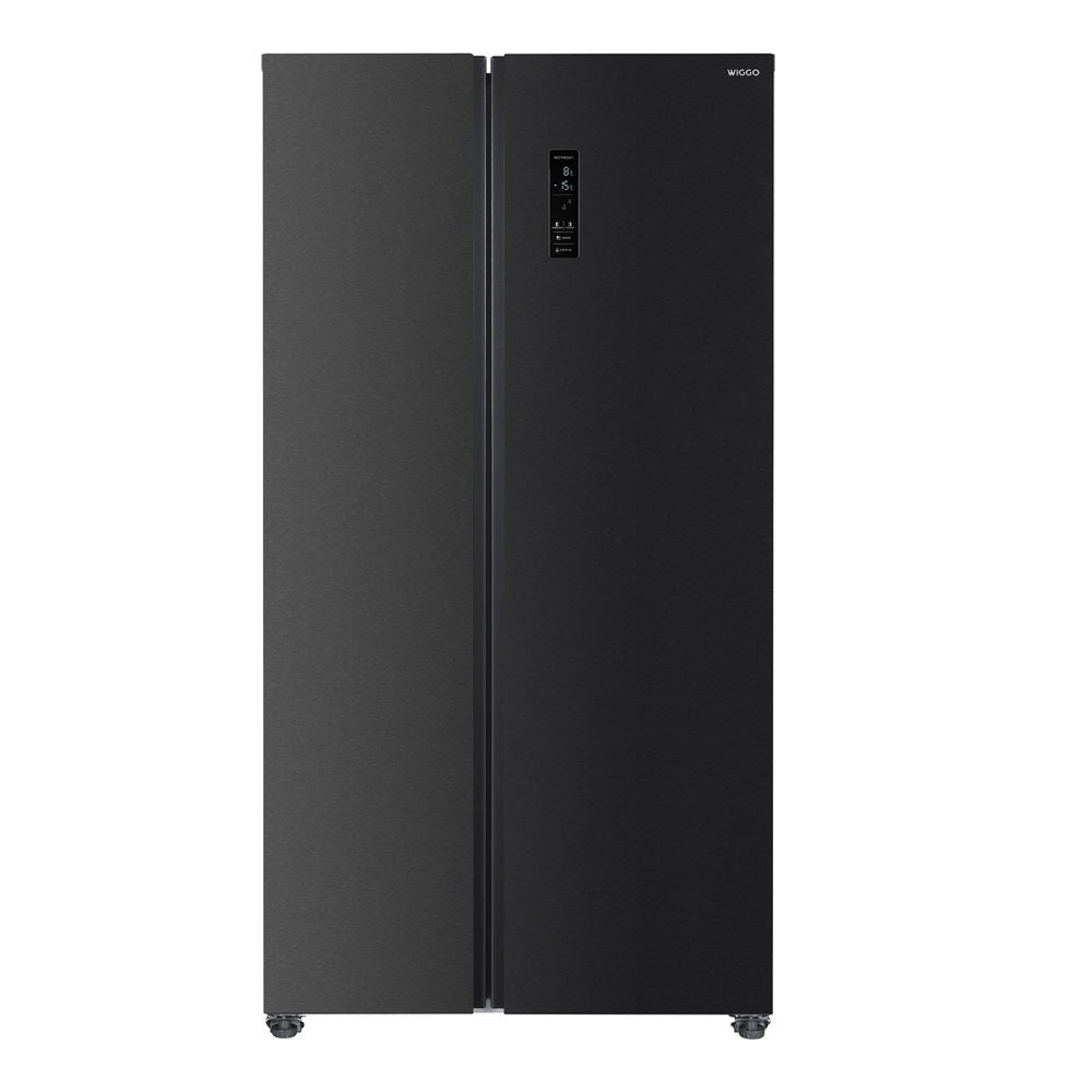 Wiggo WR-SBS18E(DX) Amerikaanse Koelkast - 90 cm - Donker Roestvrijstaal