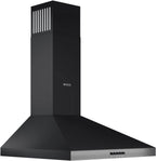 Wiggo WE-A530P(B) Wandschouw Afzuigkap - 50 cm - Zwart