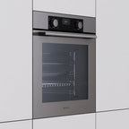 Wiggo WO-BFA610(G) Inbouw Oven - 60 cm - Grijs