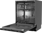 Wiggo WD-B6126E(X) Inbouw Vaatwasser - 60 cm - Roestvrijstaal