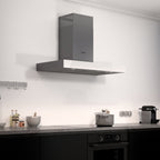 Wiggo WE-A941T(W) Wandschouw Afzuigkap - 90 cm - Wit