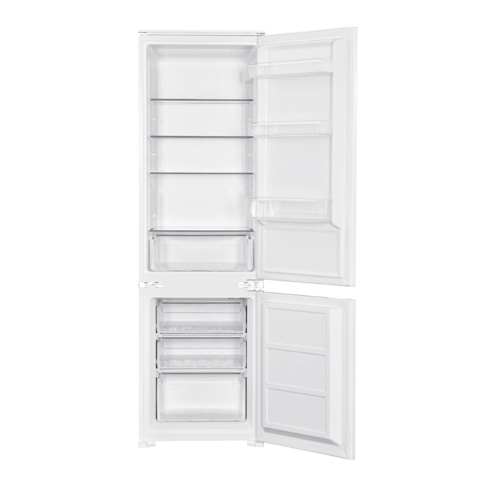 Wiggo WR-BC178D(W) Inbouw Koel-Vriescombi Koelkast - 55 cm - Wit